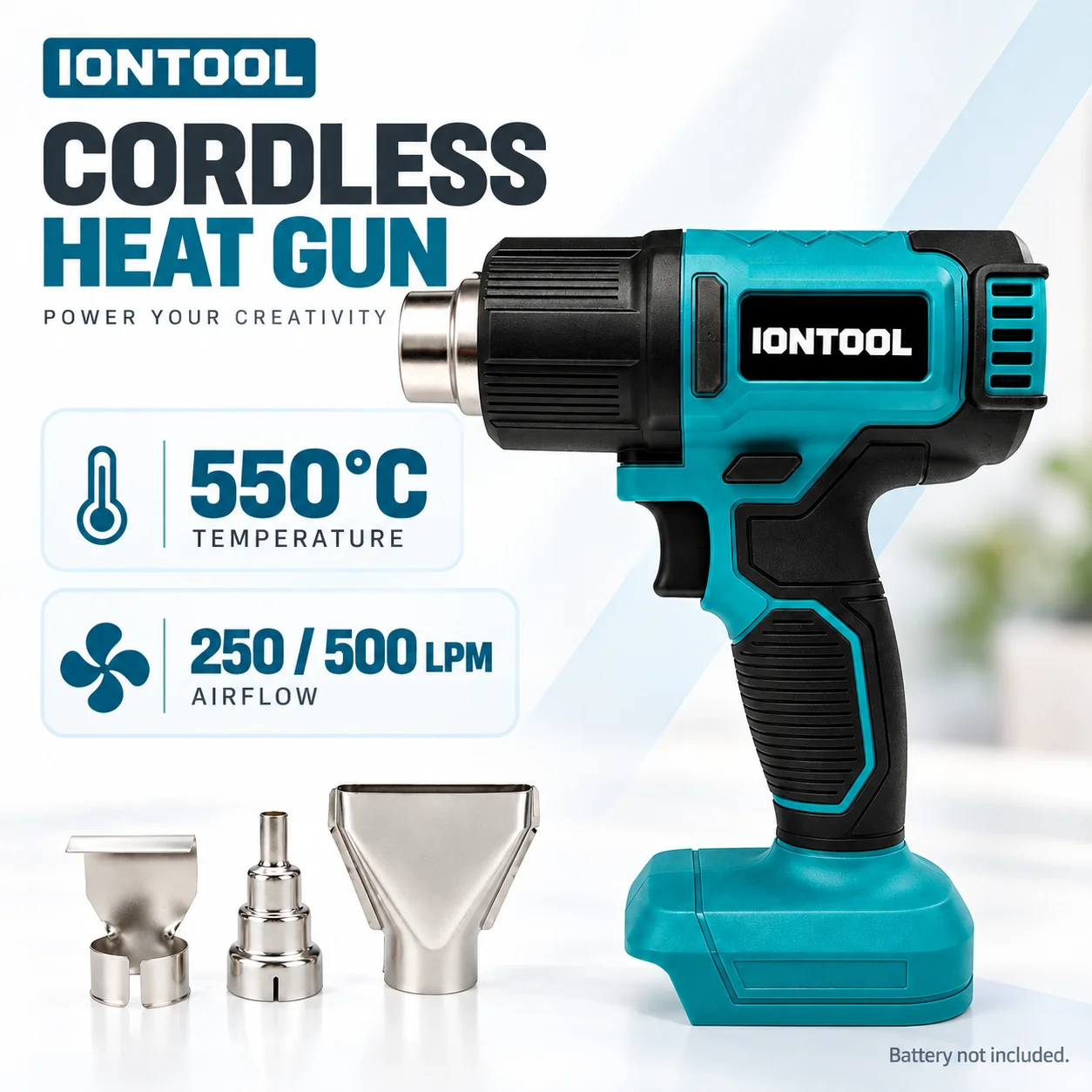 IONTOOL Duurzame Draadloze Het - Cordless Heat Gun For Shrink Tubing recensie en prijs